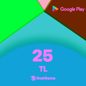 Google Play 25 TL